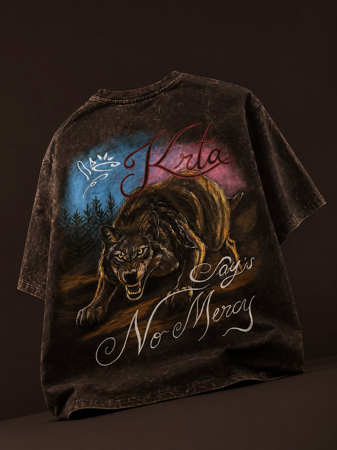 KRTA™ No Mercy Oversized Tee — photo 2