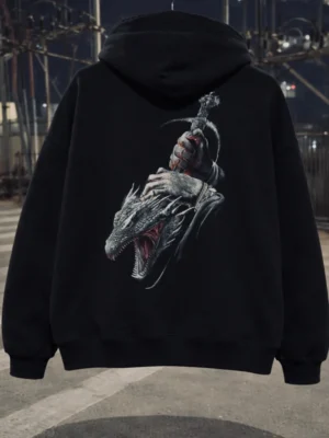 Dragon Blade Hoodie look up2 Dragon Blade Hoodie look up2